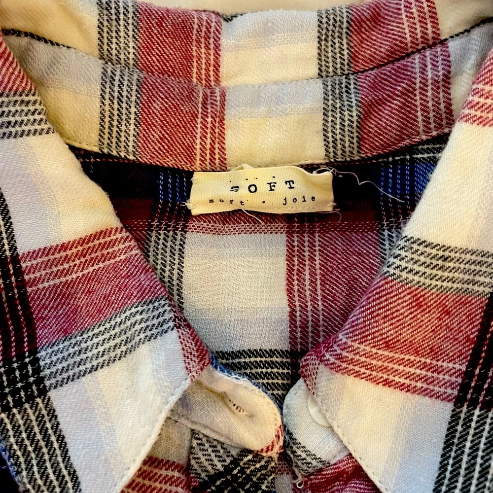 Soft Joie Flannel Button Down - image 2